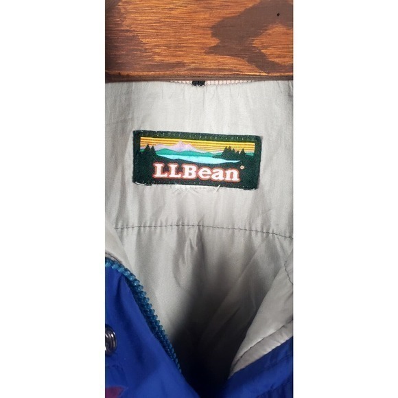 Vintage LL BEAN‎ Purple Insulated Waterproof  PENOBSCOT Parka XL 70s-90s Amazing - Picture 5 of 9